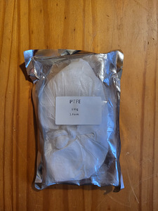 PTFE (teflon) pulber 100g 1.6 micron virgin (1 foto / 1)