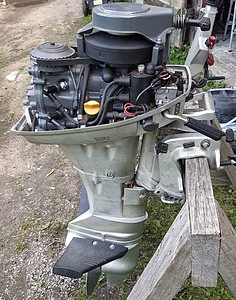 Neljataktiline Honda paadimootor 6hp (2 foto / 5)