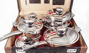 Henkelmani köögitarvete komplekt (potid, pannid) (2 foto / 10)