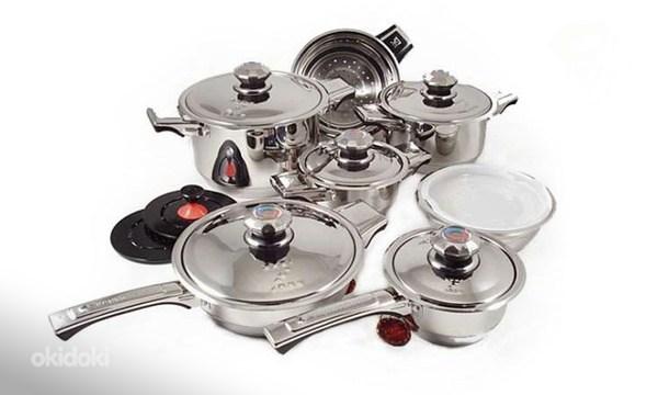 Комплект посуды Henkelman (кастрюли, сковородки) (фото #3)