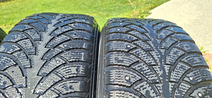 Продаются диски BMW 17" 5x120 мм с шипованными шинами (6 фото из 8)