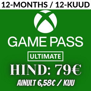 Xbox Game Pass Ultimate (12 месяцев) (1 фото из 1)