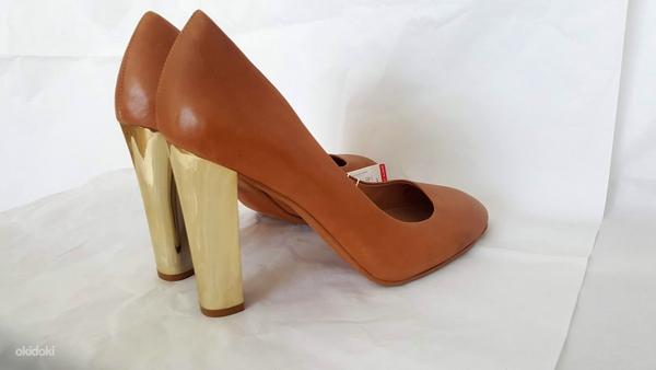 Zara обувь кожаная неиспользованная, новая, с лейблами (фото #2)
