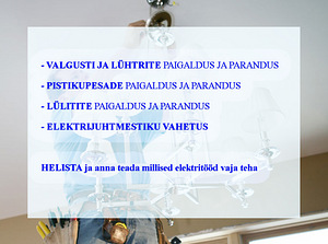 Elektrijuhtmestiku vahetus Elektrik Elektritööd Tallinn (5 foto / 8)