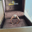 Золотые кольца с бриллиантами, 585 пробы, размер 16.5 (фото #3)
