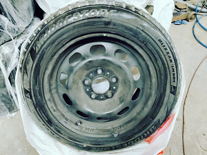 Müüa BMW talverattad - 16" plekkveljed + lamellid + BT rõhu (5 foto / 5)