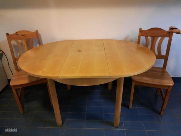 Продается столовый комплект стол и 6 стульев (фото #2)