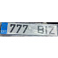 Ilus auto number 777 BIZ (foto #1)