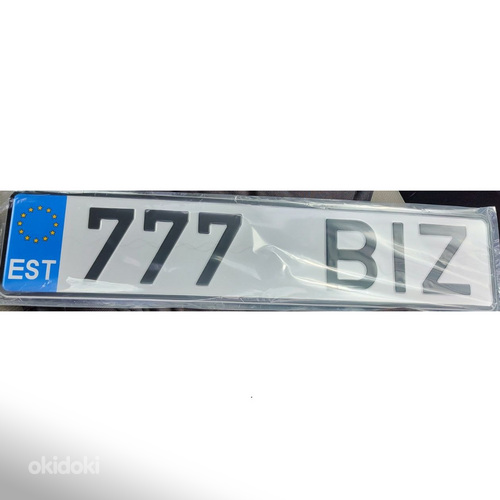 777 BIZ автомобильный номер (фото #1)