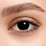 Черные контактные линзы для глаз, Линзы на Хэллоуин (фото #1)