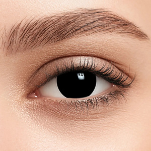 Черные контактные линзы для глаз