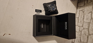 Hugo Boss watch/käekell model 1513384+ Hilfiger silikonrihm (4 foto / 5)