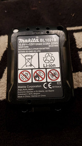 Аккумулятор Makita BL1021B 12v 2.0 Ач (2 фото из 2)