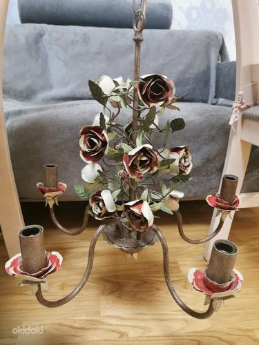 Laura Ashley roosidega lühter