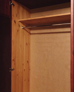 Klassikalises stiilis puidust riidekapp / Wooden cabinet in (6 foto / 7)