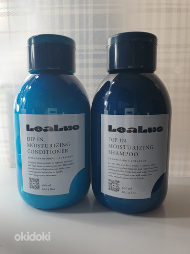 LeaLuo niisutav šampoon 300ml ja palsam 300ml (foto #1)