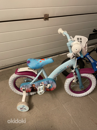 Laste jalgratas Disney Frozen 2 12", sinine (foto #3)