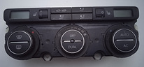 VW Passat (2008) панель управления отоплением и кондиционером.