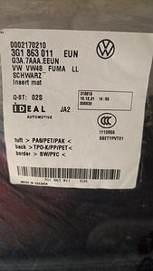 VW Passat B8 ja MB AMG põhjamatid.( UUED, Originaal) (7 foto / 7)