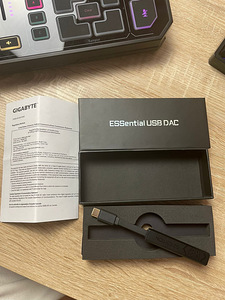 GIGABYTE ESSential USB DAC koostöö G2 EDITIONiga (autor CS:G (4 foto / 4)