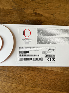 Apple watch series 6 gps + cellular 44mm product(red) (5 foto / 5)