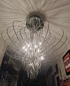 Itaalia disainvalgusti - stiilne laelamp (2 foto / 4)