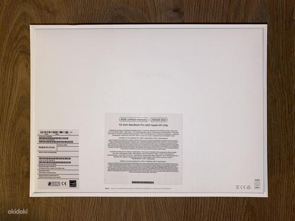 UUS Macbook Pro (2020, 13” M1) (foto #4)