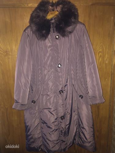 Продам новое неиспользованное теплое зимнее пальто 48 р. (фото #1)