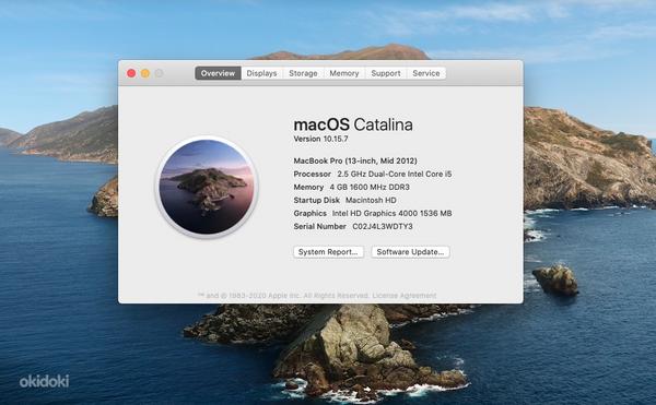MacBook Pro 13 середины 2012 г. (фото #8)