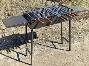 Väligrill. grill. Metalli paksus 6mm. (6 foto / 6)
