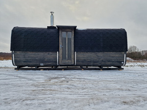 Panoraamsauna koos suure garderoobiga. (7 foto / 10)
