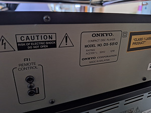Onkyo R1 stereokomplekt (4 foto / 7)
