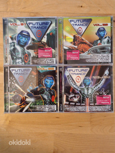 Future Trance танцевальная музыка 8CD