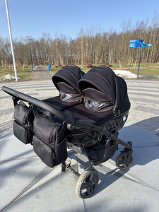 Продаётся коляска для двойни Junama Basic Duo (4 фото из 8)