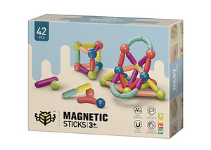 Konstruktor ”Magnetic sticks ” 36 pcs, alates 3+ (2 foto / 3)