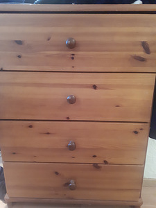 Voodi ja kaks kummutit (mänd) (3 foto / 4)