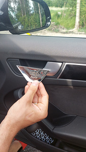 Audi embleem ukselinkides neli tükki (2 foto / 4)