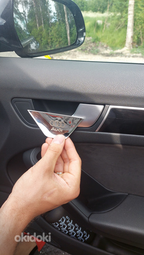 Audi embleem ukselinkides neli tükki (foto #2)