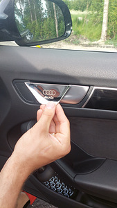 Audi embleem ukselinkides neli tükki (4 foto / 4)