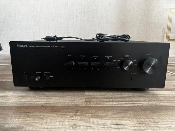 Yamaha A-S301 Stereo Full Amplifier with D/A Converter Black (фото #2)