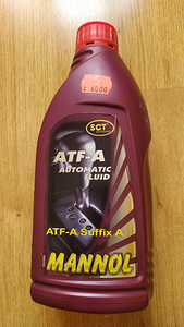 Mannol ATF-A automaatkäigukastiõli, 1 liiter (1 foto / 2)