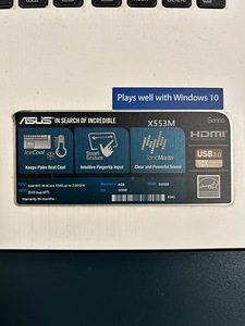 Laptop ASUS X553MA (3 foto / 4)