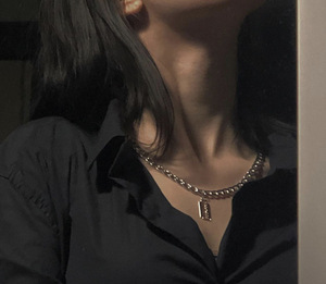 Цепь с лезвием/ Blade necklace (3 фото из 3)