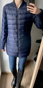 Tommy Hilfiger kevad-sügis pikem bomber-jakk (1 foto / 5)