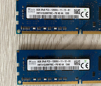 Оперативная память DDR4 2 штуки по 8GB