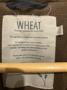 Soojustatud jope Wheat 116 suurus (3 foto / 3)