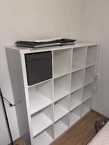 Ikea Kallax riiul + 8 kasti sellele (1 foto / 4)