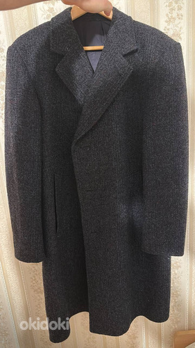 Очень стильное зимнее мужское пальто Made In Switzerland (фото #3)