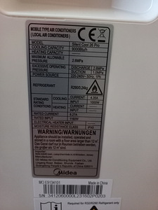 Konditsioneer Midea Silent Cool 26 Pro, 2,6 kW, valge (10 foto / 10)