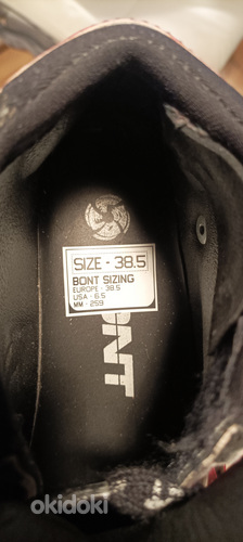 Ботинки для конькобежного спорта Bont Jet, размер США 6,5/ЕС, 38,5/259 мм. (фото #6)